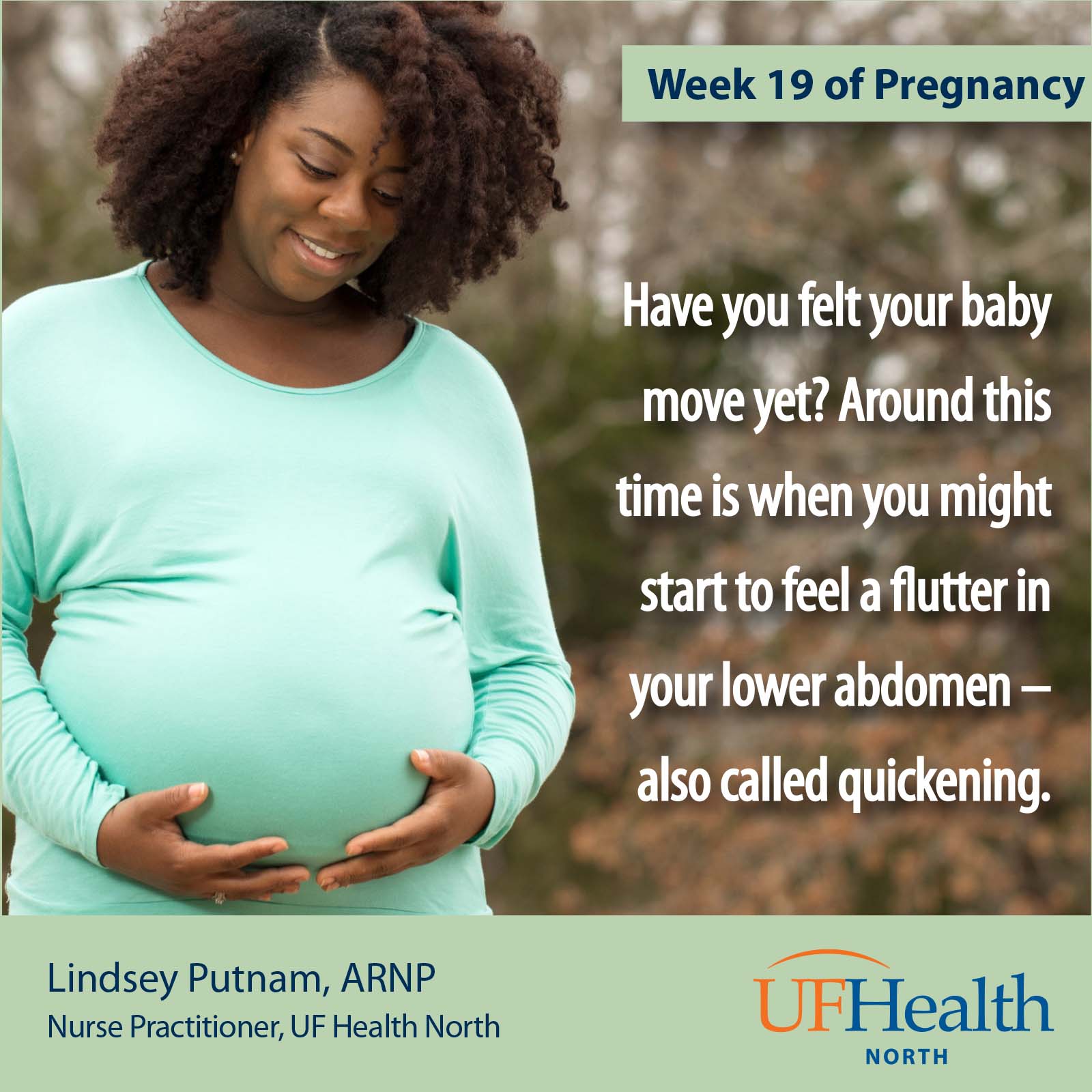 UF Health North pregnancy tip 19